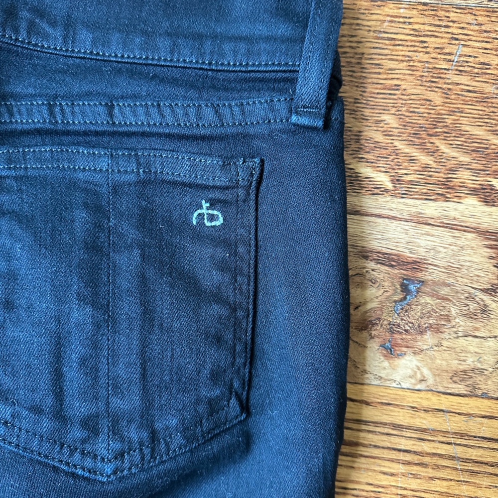 Rag & Bone Black Skinny Jean. Size 25.